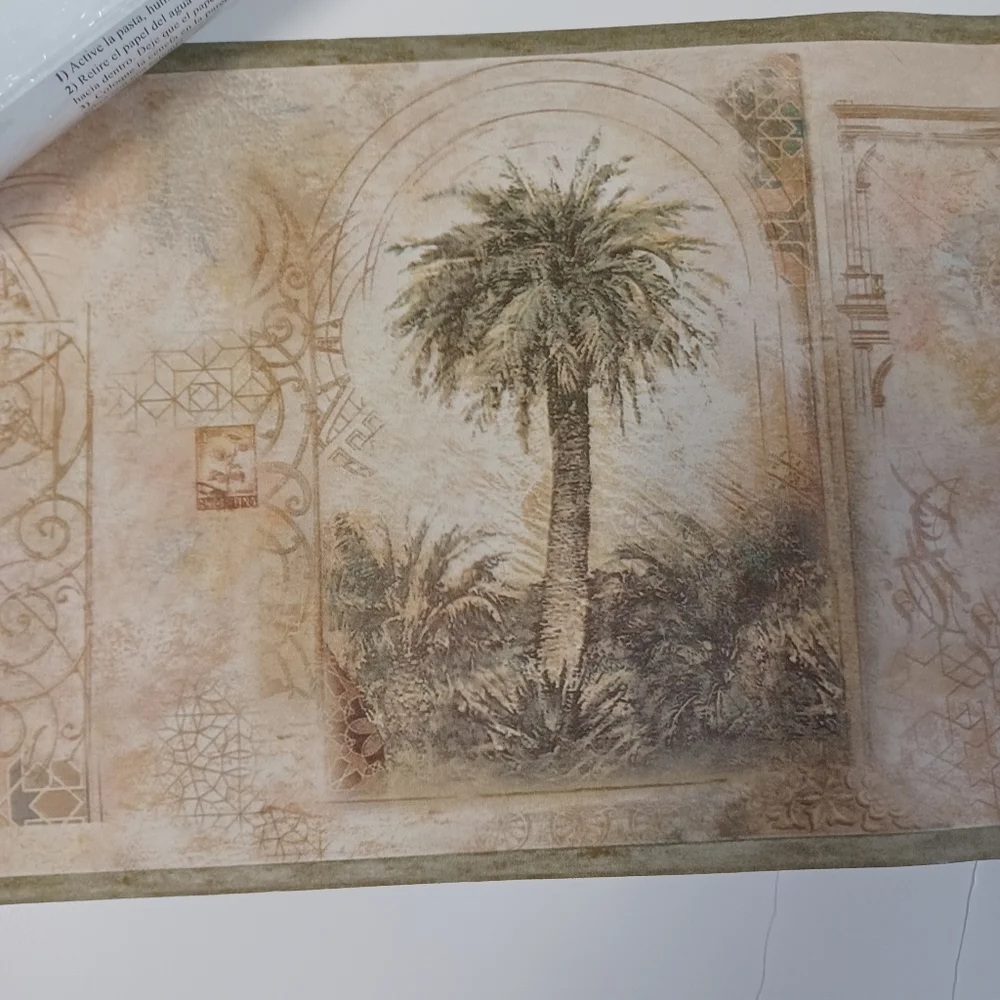 Wallpaper Border Palm Trees